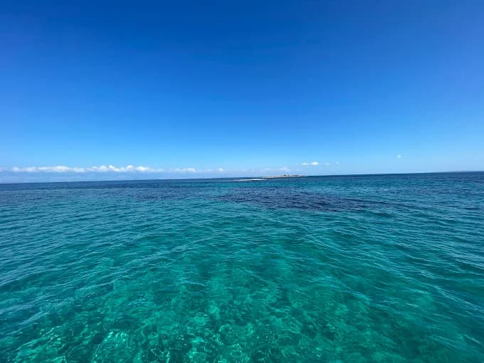 Crystal shallows near Rab