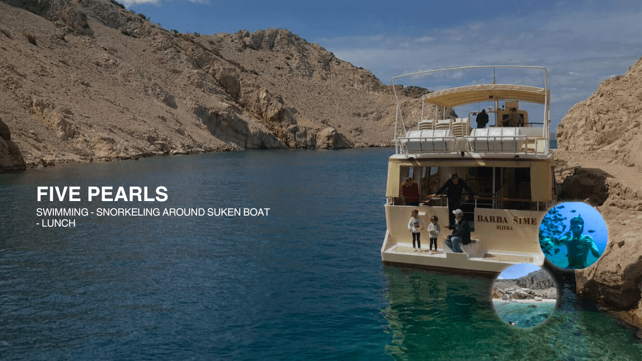 Five pearls snorkeling tour